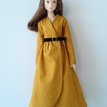 momokoマスタード ワンピース
