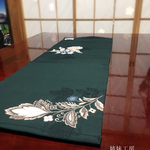 帯と着物のテーブルセンター*花/着物リメイク