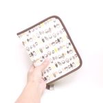B6サイズの手帳・ブックカバー（ワイド）「森のくまさん」