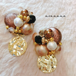 ボリュームショートピアス