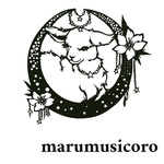 切り絵　赤ちゃんひつじ