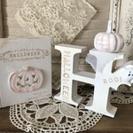 ハロウィンBook&イニシャルオブジェ