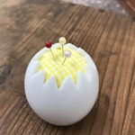 たまごのピンクッション～黄色～