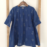100サイズ 森の刺繍のワンピース