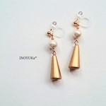 Gold corn beads +キスカコットンパール＊