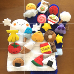 2点☆akiko145さま専用 食いしん坊のおばけ ぶたくん街道をいく