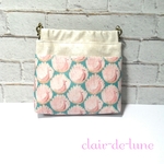 ポケット付きバネポーチ*リバティ The Peacocks of Grantham Hall