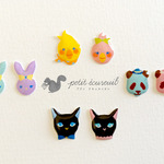 Animalsピアス（イヤリング）（全4種）