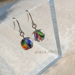 虹玉ピアス