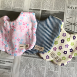 3枚セット ふんわりもくもく   ベビースタイ    よだれかけ