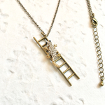 《再販５》ハシゴを登るトカゲ♡【52.0cmネックレス】