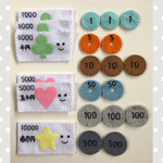 フェルトままごと　お金セット