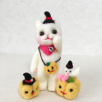 ハロウィンねこちゃん(白ねこ)
