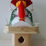 ちりめん  お正月  鏡もち(特大A)三宝なし