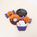 【アイシングクッキー】お菓子なハロウィンアイシングクッキー5枚セット