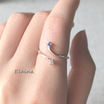 shooting star☆ring　silver