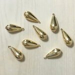 GOLD DROP CHARM BEADS PARTS