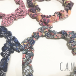 リバティ コーデュロイ⋆リボンベビーヘアバンド