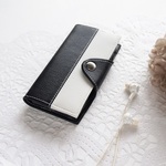 モノトーン◆Galaxy/アクオス/xperiaXZs/xperiaZ5/xperiaZ4/xperiaZ3/xperiaX/xperiaZ5compact◆手帳型スマホケース【バイカラー】