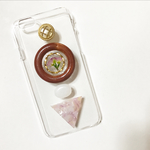 大ぶりウッドのiPhoneケース