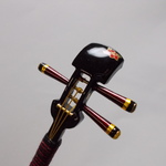 かんざし 「三味線」漆黒３５