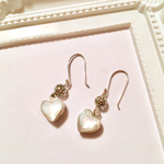 シェルのシルバーピアス