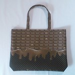 あら？こんな所にチョコレート？なーんちゃって～😜のＡ4ファイルがちょうど入るbag○スクールバッグ