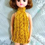 marukoponko様専用ページ⑥　リカちゃんサイズ ニット2点