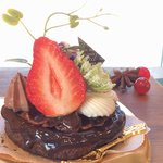 Iruma🐾coco🐾様専用  フェイクスイーツ  タルトショコラ ペーパーウェイト オブジェ