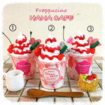   再販 ☆大人気☆ストロベリーミルクフラペチーノ  フェイクフラペチーノ フェイクスイーツ