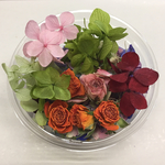 花びら色々toプリザーブドフラワーアジサイのミニカップ