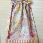 入園入学グッズ☆ユニコーン柄の体操着入れ