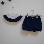 かぼちゃパンツとスタイ