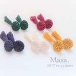 【新色】大人のタッセルピアス・イヤリング