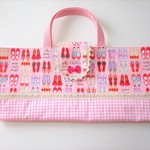 おしゃれなお靴のピアニカケース☆ピンク☆