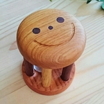 木のがらがら　ころころくん   棒が二色
