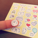 くまさん♡ミニミニシール