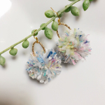 再再…再販♡ポンポンフープピアス
