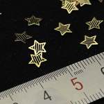 M04【型抜き金属箔】　星