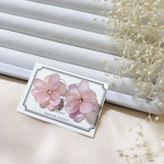 グラデーション紫陽花ピアス