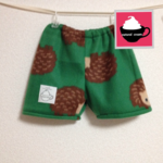 ミドリはりねずみさんパンツ