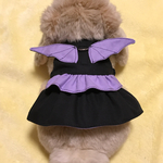うさぎのハーネス（ハロウィン レディデビル＆リバーシブルスカートのセットアップ）