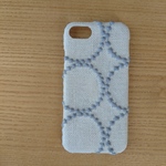 *受注製作*ミナペルホネン*タンバリン*ホワイトグレー×ライトブルーグレー*mina perhonen*iPhoneケース*iPhoneカバー*スマホケース*スマホカバー
