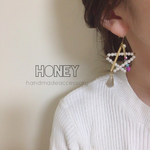 星 パール ピアス