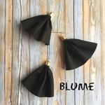 再販9【数量限定品】fabric tassel black