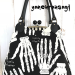 hands がま口バッグ（L）2点セット
