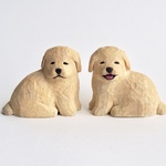 benemama様オーダー品（狛犬ゴールデンレトリバー）