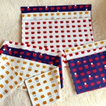mix3点セット玄米カイロ＊玄米、米ぬか、粗塩(15cm×21cm.13cm×60cm.25cm×35cm)