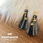 デニムタッセル&ニコちゃん♡ピアスorイヤリングor樹脂