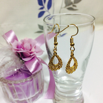 雫形透かしピアス✩